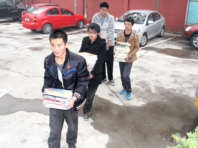 我院響應(yīng)區(qū)政府號召向基層建設(shè)年活動幫扶村捐贈圖書