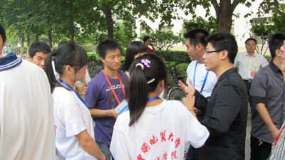 地科系學生參加第二屆全國大學生地質技能大賽
