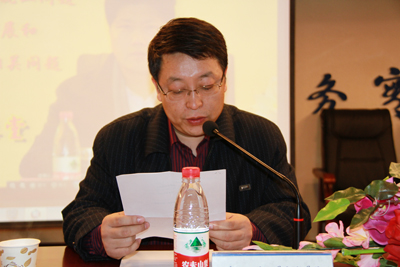 成才講堂——董事長周虎震先生為學院師生做報告
