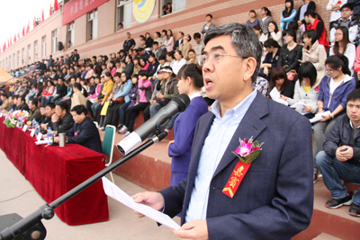 中國地質大學長城學院2012年春季運動會隆重開幕