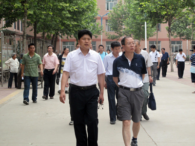 中國地質大學北京領導來我院做調研指導工作