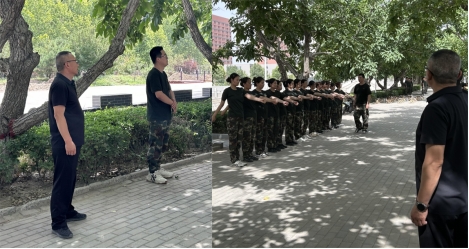 勇毅堅韌鋼如鐵，磨礪青春熱血燃——新入職輔導員培訓第二天