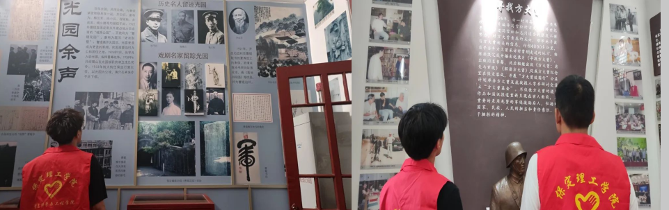 在太行博物館，實踐團的成員們參觀了展館陳列的歷史文物，結合所學知識講解了歷史故事。同時，親身感受了文物道具的歷史溫度和厚重感，激發了團隊成員們的興趣和愛國熱情。