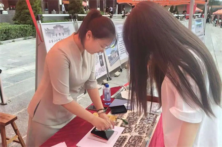 “博物館“搬”進校園，開啟知識盛宴”——保定理工學院藝術學院  博物館進校園（一）  淮軍公所