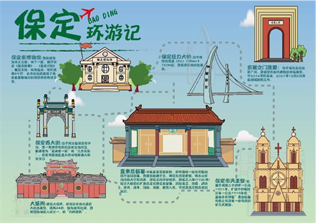 用插畫語言，講保定故事 保定理工學院藝術學院視覺傳達設計專業《插畫設計》階段性作品展