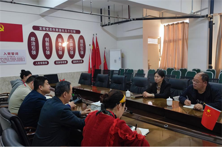 凝心聚力促黨建 真抓實干謀發(fā)展 ——保定理工學(xué)院校領(lǐng)導(dǎo)蒞臨藝術(shù)學(xué)院指導(dǎo)
