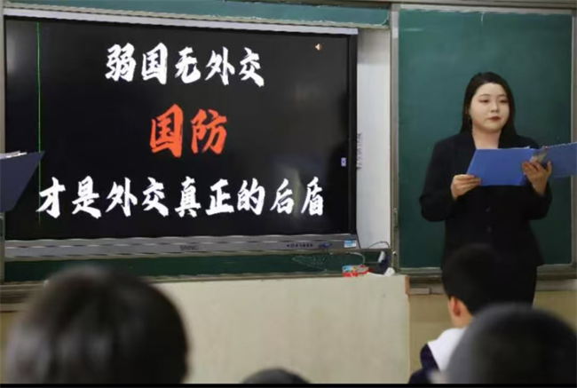 晉察冀革命精神宣講 用英語講好中國故事——保定理工學院外國語學院晉察冀革命精神宣講團走進中小學課堂