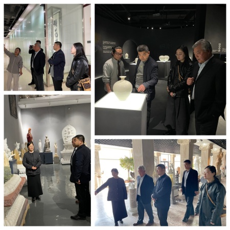 深化產教融合 賦能非遺傳承 ——保定理工學院藝術學院赴曲陽陳氏定窯 開展校企合作調研