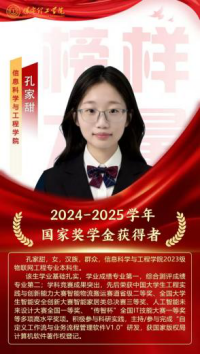 榜樣引領(lǐng)┃國家獎(jiǎng)學(xué)金獲得者風(fēng)采展示   （第四期）