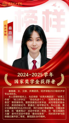 榜樣引領┃國家獎學金獲得者風采展示   （第五期）