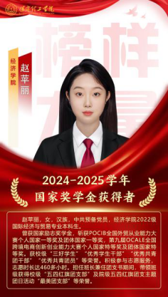 榜樣引領┃國家獎學金獲得者風采展示   （第五期）