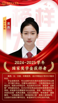 榜樣引領┃國家獎學金獲得者風采展示   （第六期）