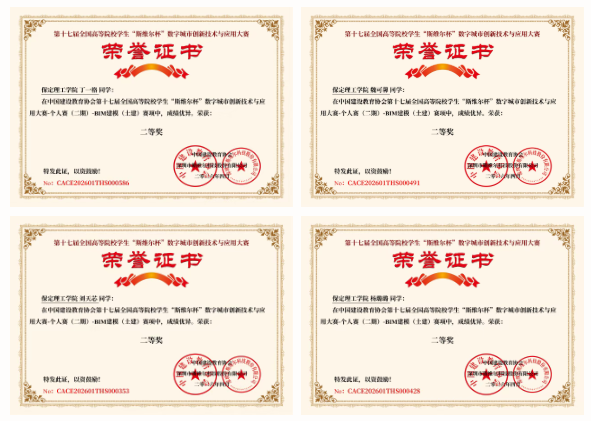 20項榮譽！保定理工學院在“斯維爾杯”數字城市創新技術與應用大賽斬獲佳績